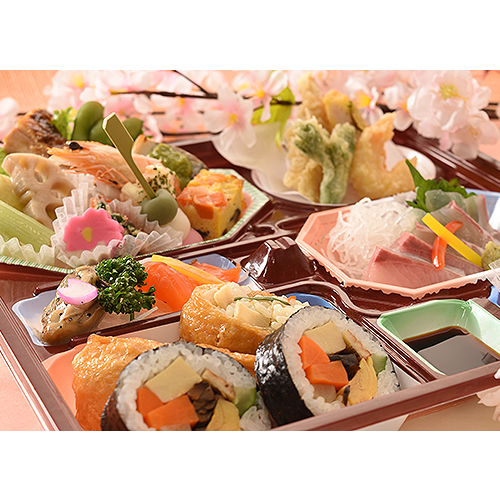 【わたやグループ情報】割烹宅配わたやごちそうデリカの春弁当