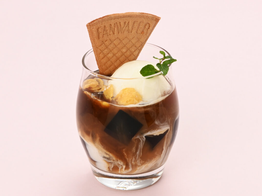 コーヒーゼリーフロート