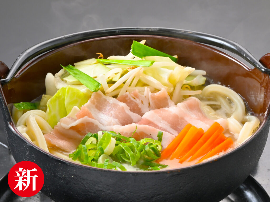 ちゃんこ鍋焼きうどん