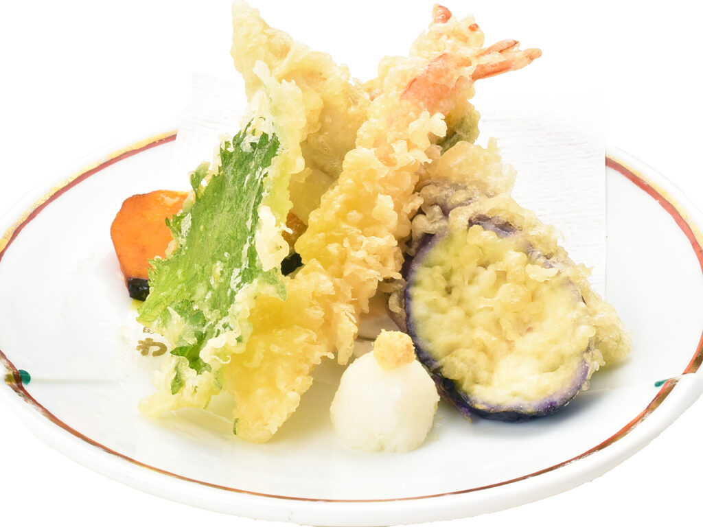 季節の天ぷら盛り合わせ