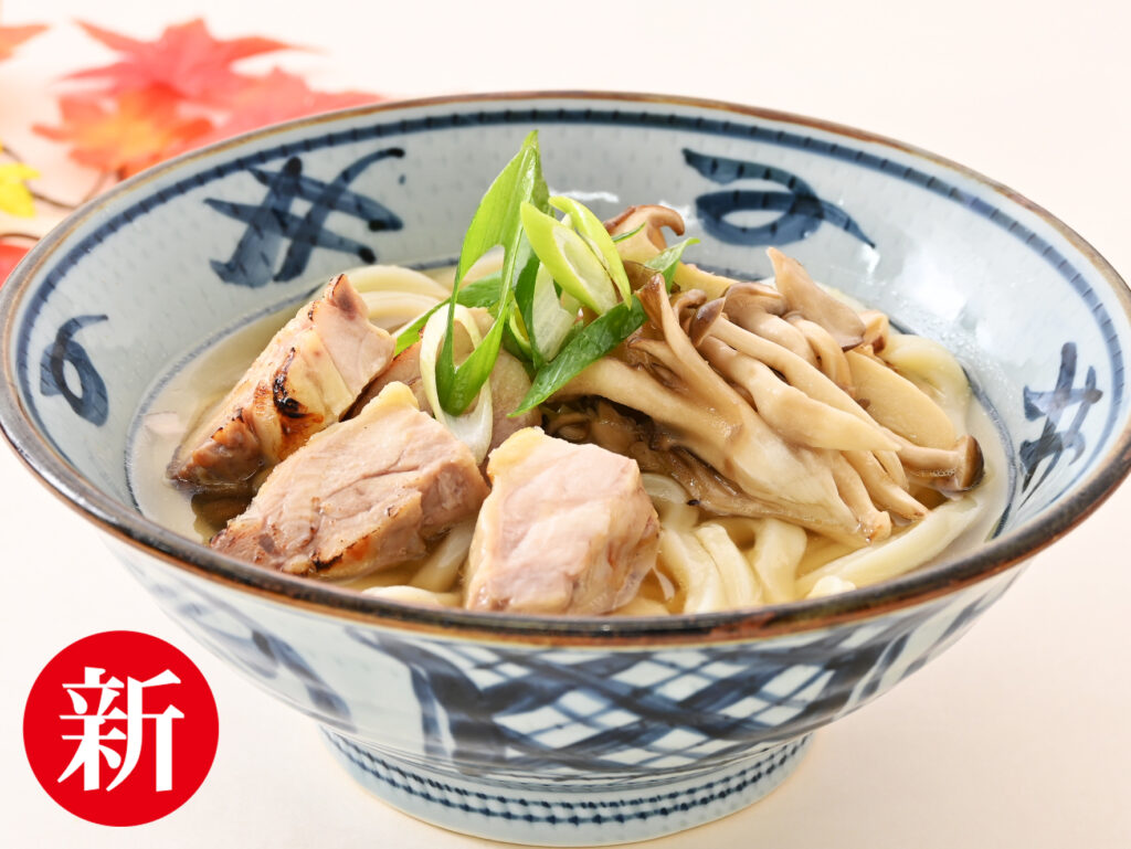 【新】鶏ときのこのちゃんぽんうどん
